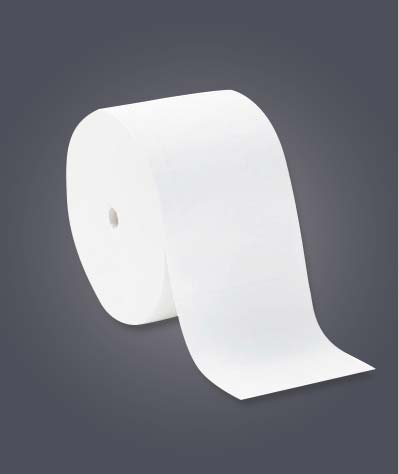 Coreless toilet paper roll